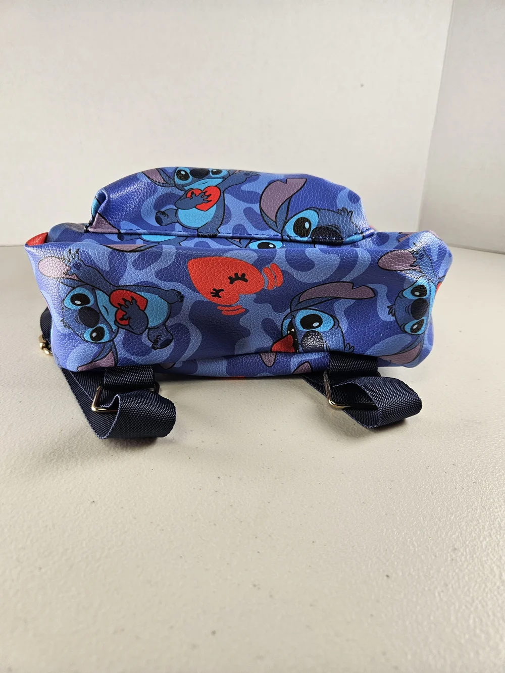Backpack - Stitch - Faux Blue Allover Print